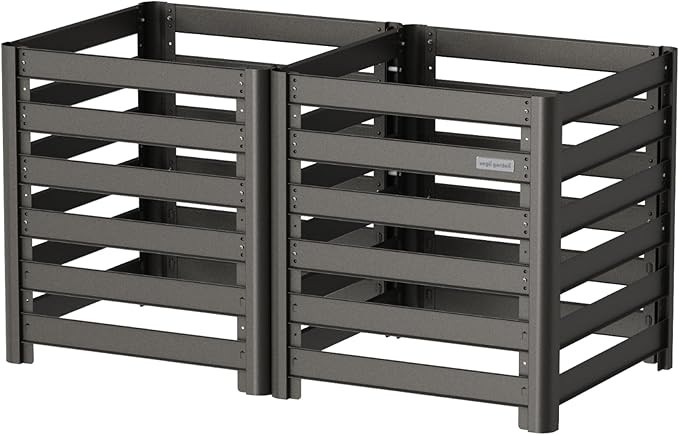Vego Garden 32" Tall Modular Compost Bin 60" x 30" x 32" by VegoGarden