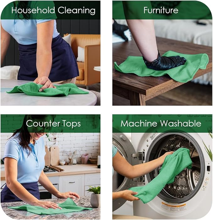 Avalon Towels Microfiber Absorbent Bar Towels, Rags - Image 3