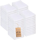 WHITEWRAP Dish Cloths Cotton| Kitchen Wash Cloth| Shop Towels Absorbent and by WHITEWRAP
