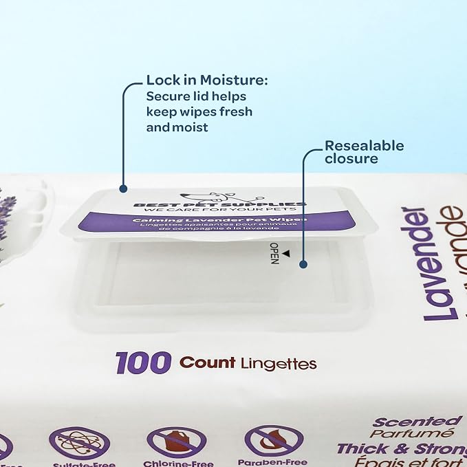 Best Pet Supplies Pet Grooming Wipes - Image 4