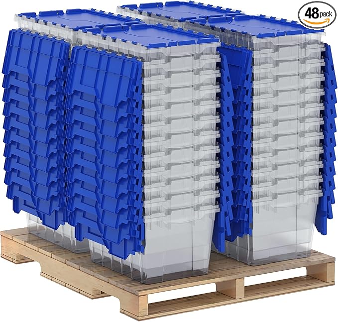 Akro-Mils KeepBox 12 Gallon Storage Container, Nesting and Stackable Plastic by Akro-Mils