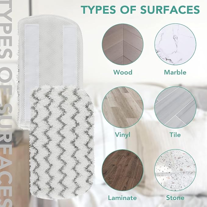 Sgizoku S1000 S2001 Steam Mop Replacement Pads - Image 4