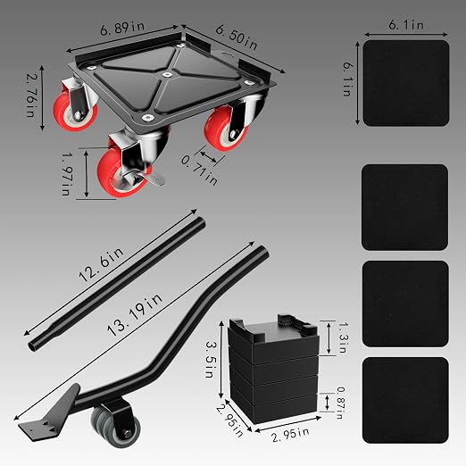 【Upgrade Large】 Furniture Dolly, Furniture Movers - Image 4