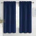 DWCN Navy Blue Blackout Curtains by DWCN