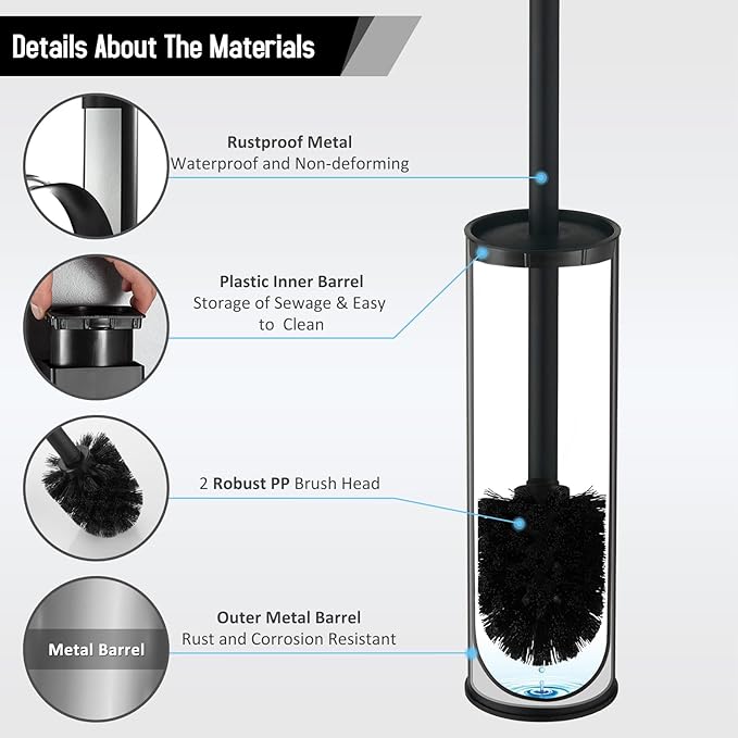 BGL Stainless Steel Toilet Brush - Image 3