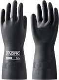 PACIFIC PPE Chemical Resistant Gloves, Heavy Duty Industrial Rubber Gloves by PACIFICPPE