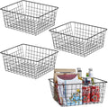 Kitchen Wire Baskets Farmhouse Decor Metal Food Storage Organizer, Household by Aeggplant