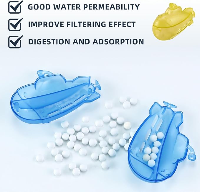 AMI PARTS Humidifier Tank Cleaner Adorable Submarine Purifie Water Soften Hard - Image 3