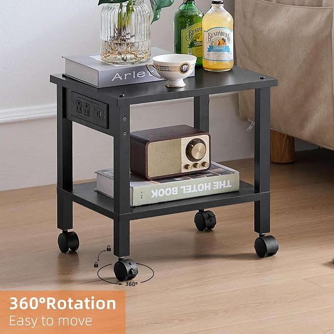 Lerliuo Under Desk Printer Stand - Image 4