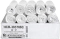 Aluf Plastics HCR-303708C High Density Star Sealed Coreless Roll Bags, 30 gal by AlufPlastics