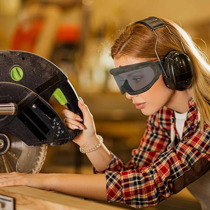 Chemistry Lab Safety Goggles, that Fit Over Glasses, Scientific, Construction - Image 6
