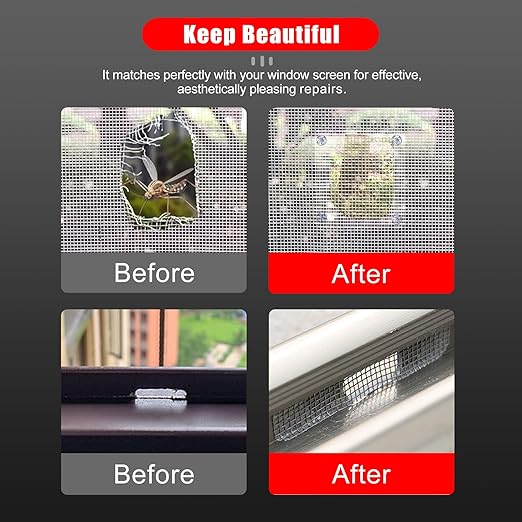 Super Strong Adhesion Screen Repair Tape Replacement Kit, Made of 3M, Screen - Image 5