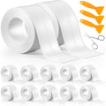 Maitys White Caulk Tape Waterproof Self Adhesive 12 Roll White Caulking Sealant by Unknown