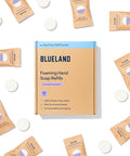 BLUELAND Foaming Hand Soap Refill Tablets, Lavender Eucalyptus Scent, Eco by BLUELAND