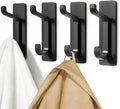 Wall Hooks for Coat and Towel: 13LB Adhesive Door Hanger Stick on by pickpiff