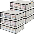 StorageRight Under Bed Storage Bins, Breathable Organizer by StorageRight