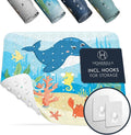 Homerella Anti Slip Shower Mat | Anti Mold Non Slip Bathtub Mat by Homerella