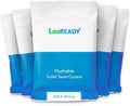 Individually Wrapped Toilet Seat Covers Disposable Flushable by LooREADY