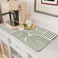 AMOAMI Coffee Mat Hide Stain Rubber Backed Absorbent Dish Drying Mat by AMOAMI
