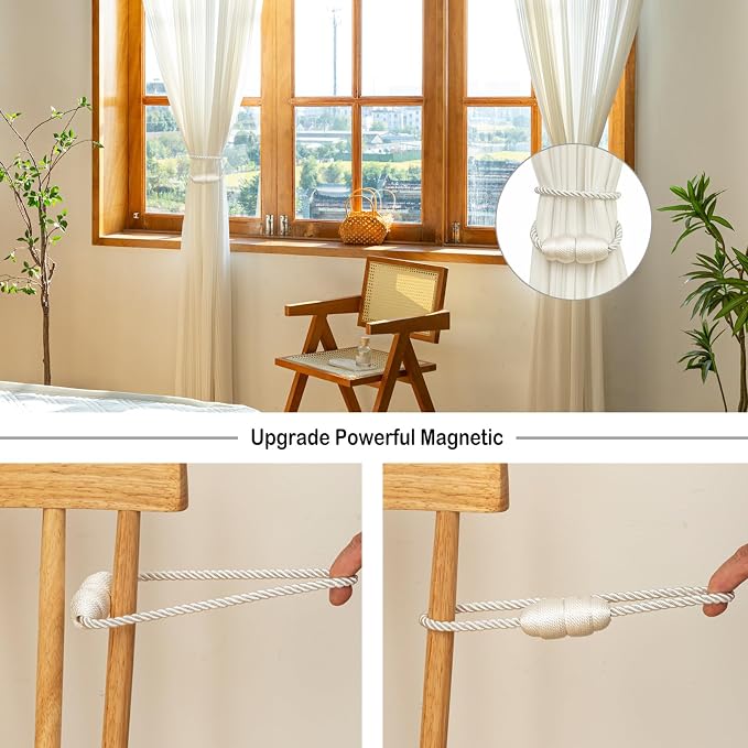 Magnetic Curtain Tiebacks - Image 4