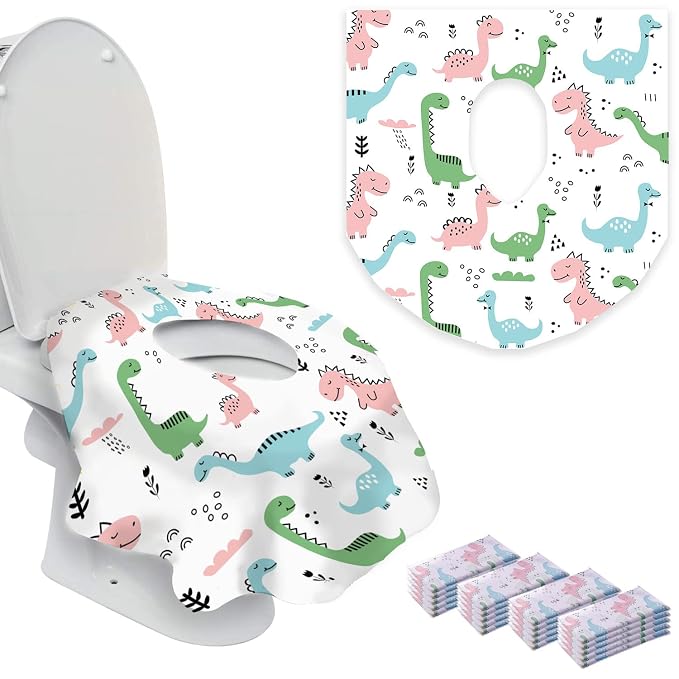 20 Extra Large Toilet Seat Covers Disposable by AlfaDeal