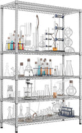 IZEUK 4250 LBS Garage Shelving Wide Storage Shelves 5 Tier Metal Shelves Heavy by IZEUK