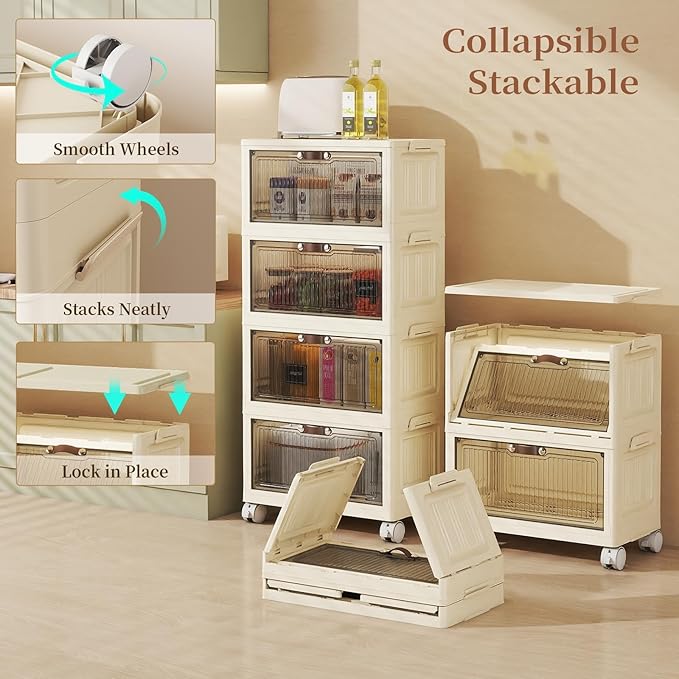 5 Tier - 48QT Storage Bins - Image 6