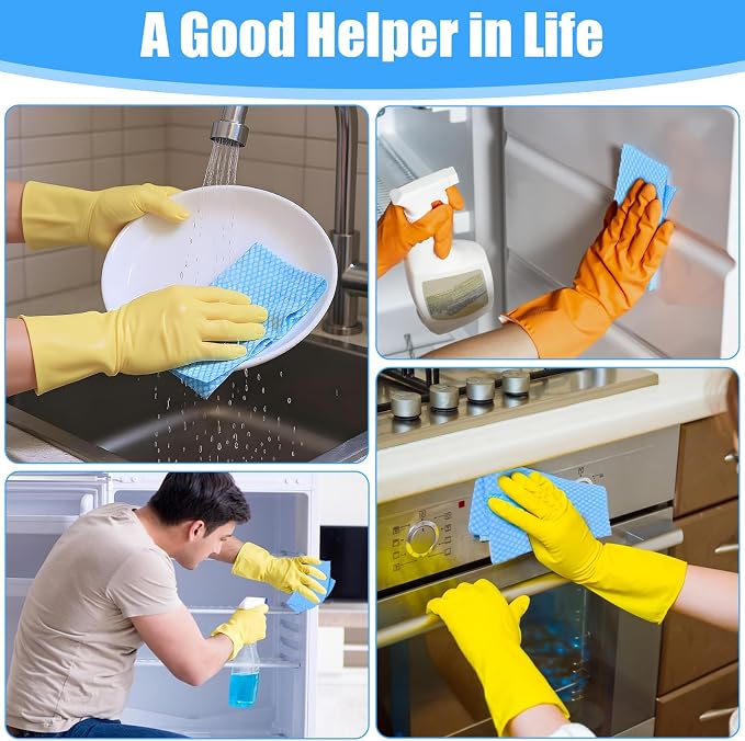 JIEYAO 300 Pcs Disposable Dish Cloths, Non-Woven Cleaning Towels Reusable - Image 7