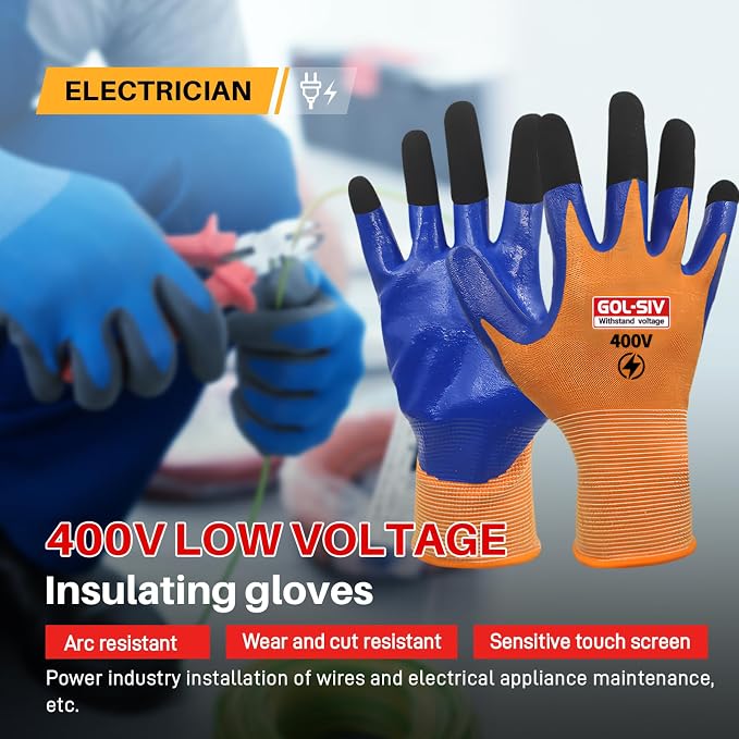 400V Electrical Glove For Men XL - Image 2