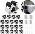 3-H Broom Hanger, Mop Holder Wall Mount 20 Pack, Broom Holder Wall Mount by 3-H
