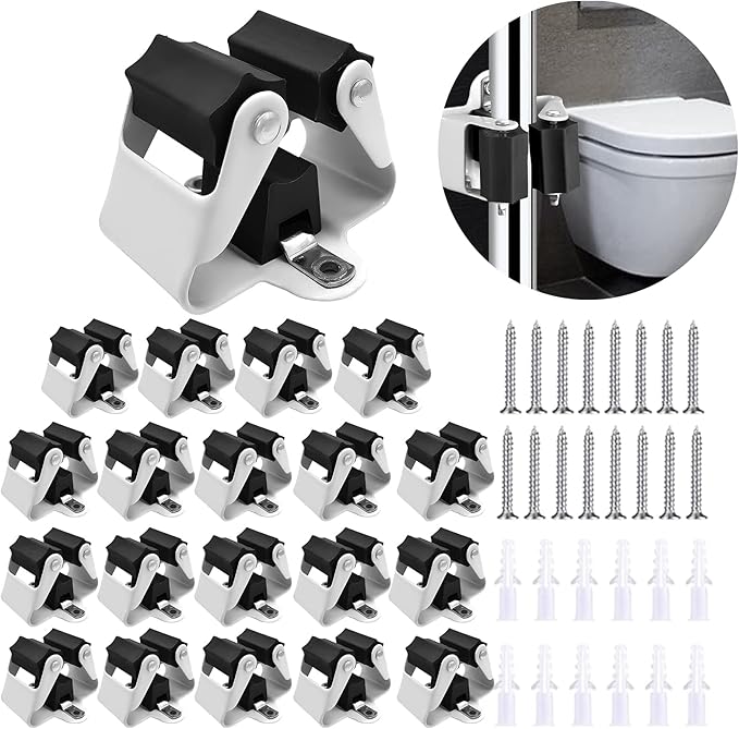 3-H Broom Hanger, Mop Holder Wall Mount 20 Pack, Broom Holder Wall Mount by 3-H