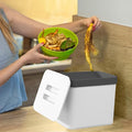 Kitchen Compost Bin Countertop, LALASTAR Hanging Trash Can by LALASTAR