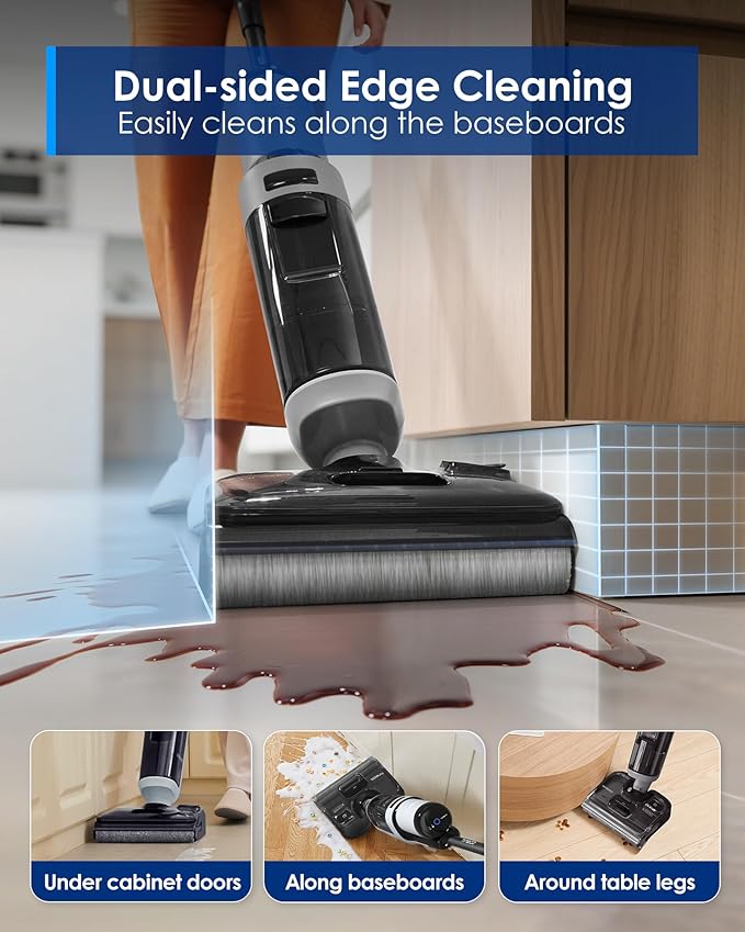 Tineco Floor ONE i5 Stretch Wet Dry Vacuum Cleaner, Vacuum & Mop in One Step - Image 6