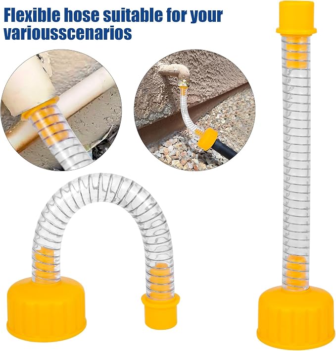 Wet Vac Attachment A/C Drain Lines Cleaner Tool, AC Drain Line Vacuum Adapter - Image 4