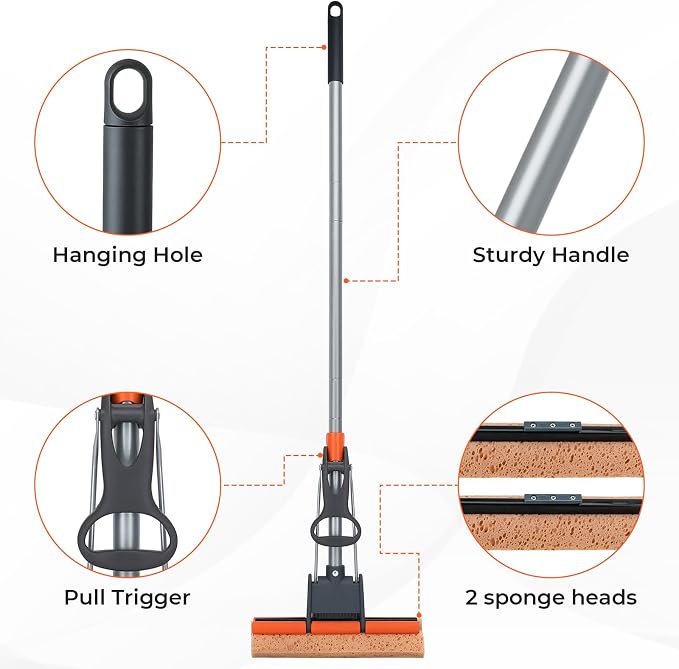 Sponge Mops for Floor Cleaning - Image 5