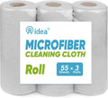 AIDEA Microfiber Cleaning Cloth 165 Sheets 3 Roll, Shop Towels, Shop Rags by AIDEAHOME