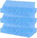 6-Pack Kitchen Sponges, Condense Eco Cellulose Non-Scratch Scrub Heavy Sponge by MMETERXITY