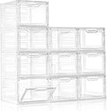 10 Pack Closet Organizers and Storage, Clothes Organizers and Storage, Plastic by Freebat
