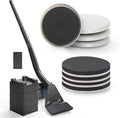 Furniture Lifter Tool + 8-Pack of 3.5" Sliders, Save 80% Effort, Safely and by Shnbxtnd
