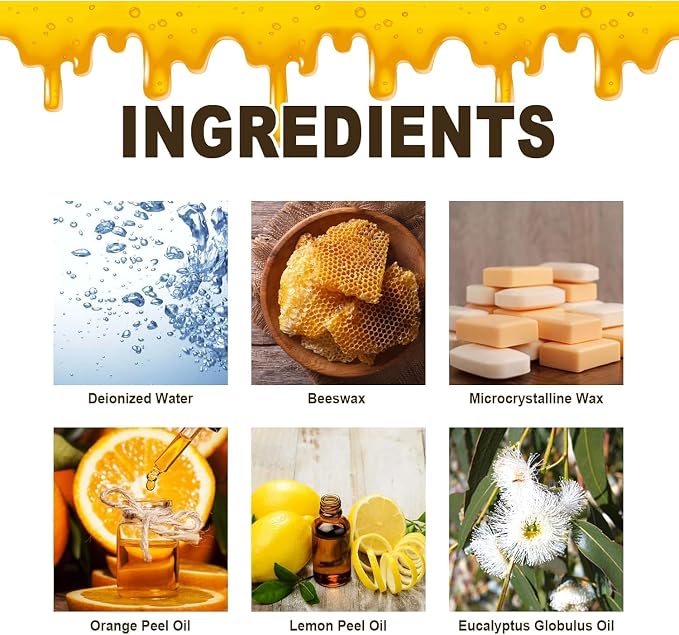MOODTALK Beeswax Spray Furniture Polish, Wood Cleaner, Wood Floor Polish - Image 7