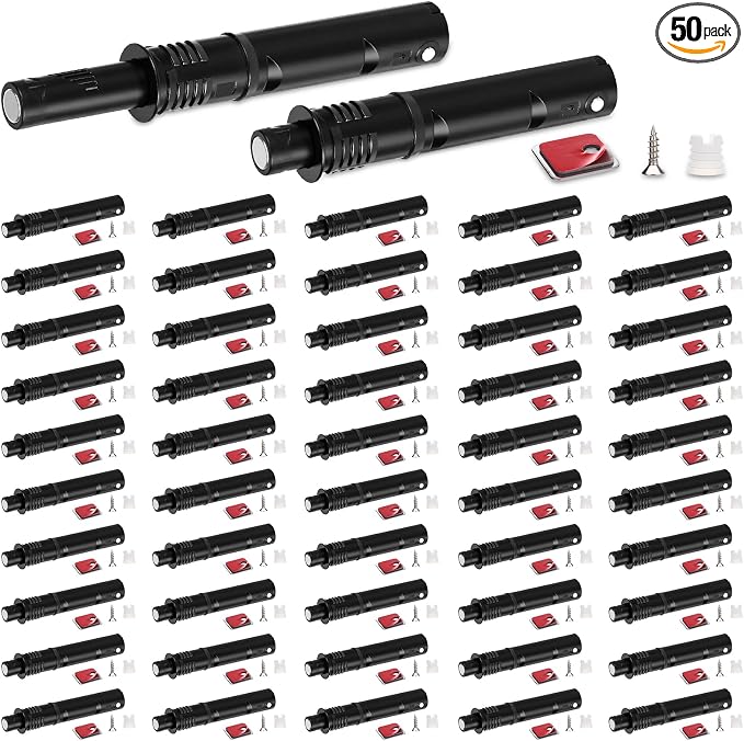 Lounsweer 50 Pack Magnetic Push Latches by Lounsweer
