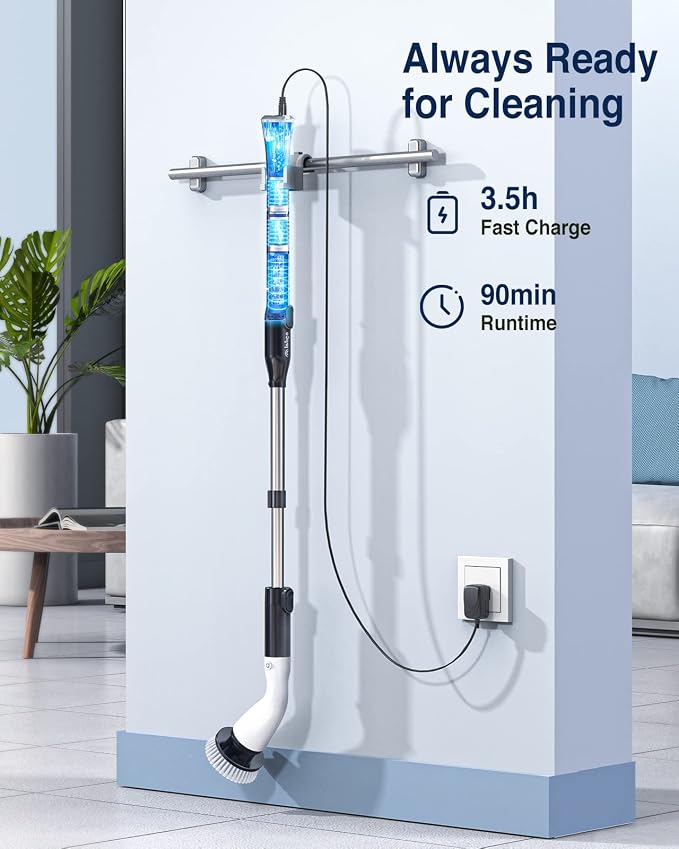 LABIGO Electric Spin Scrubber LA1 Pro, Cordless Spin Scrubber - Image 5