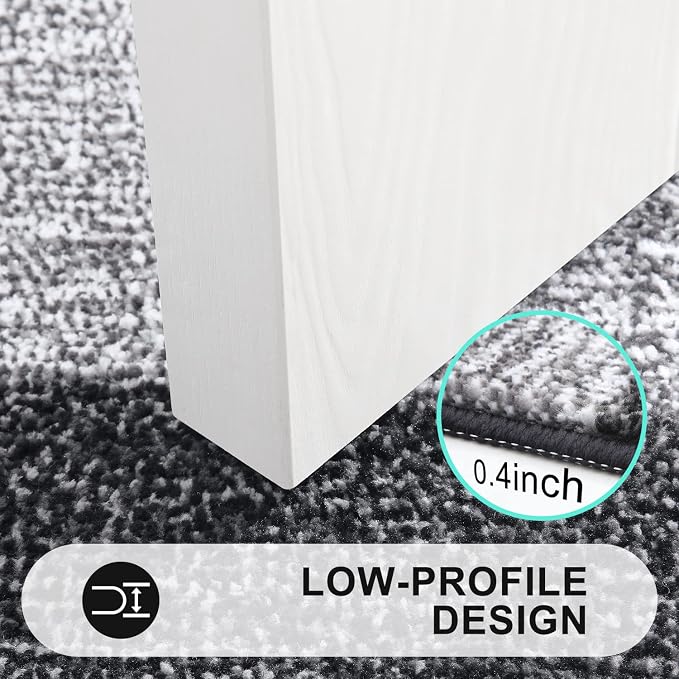 Kitinjoy Indoor Outdoor Door Mat, 40x32 Non-Slip Absorbent Dirt Trapper - Image 4