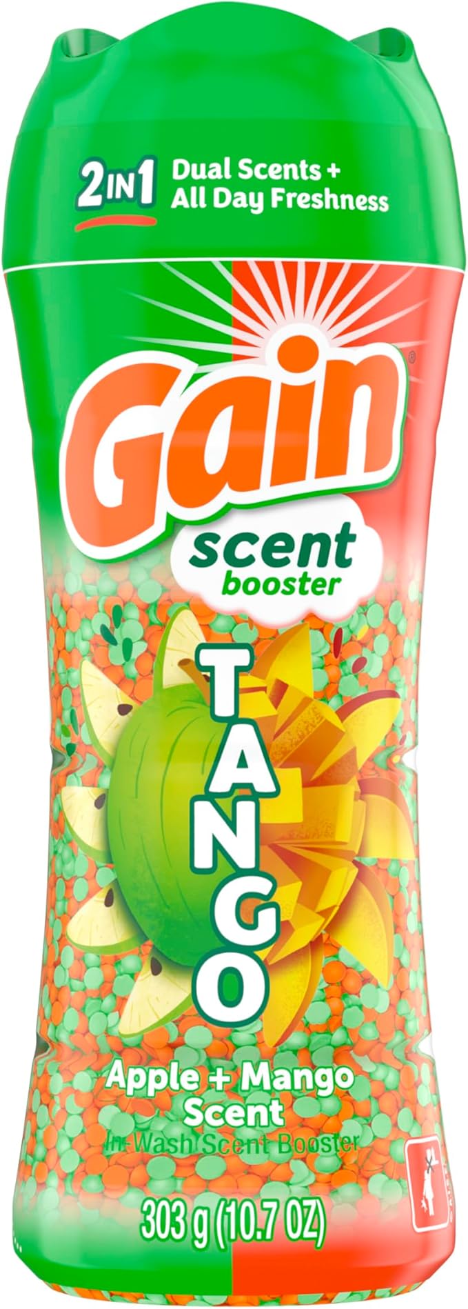 Gain Tango 2-in-1 Laundry Scent Booster Beads, Apple and Mango Scent, 10.7 OZ - Image 10