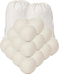 26 Pieces Wool Dryer Balls Set 24 XL Reusable Wool Balls by Roowest