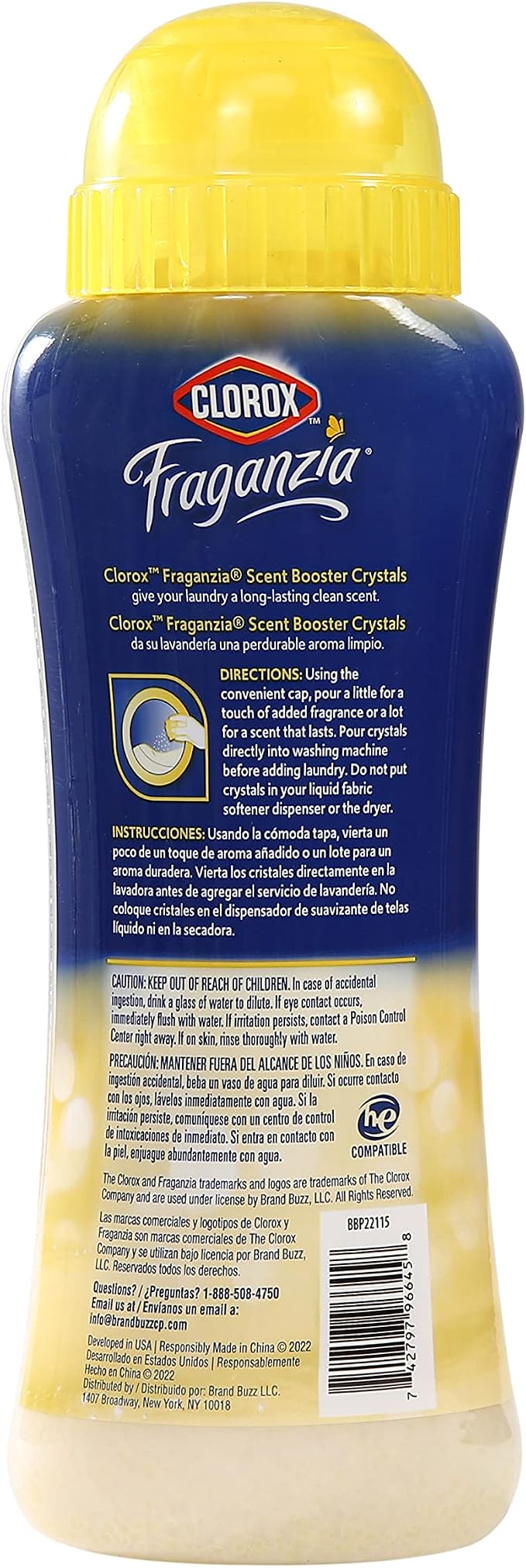 Clorox Fraganzia Laundry Scent Booster Crystals in Vanilla Scent - Image 6