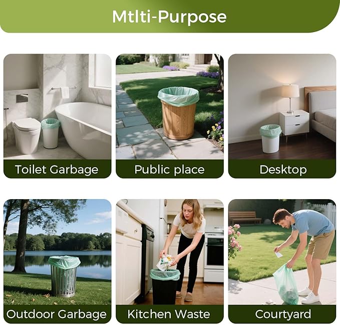 13 Gallon Compostable Trash Bags - Image 2
