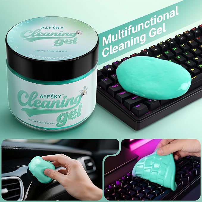 ASFSKY Car Cleaning Gel Cleaning Putty Universal Dust Cleaning Car Interior - Image 3