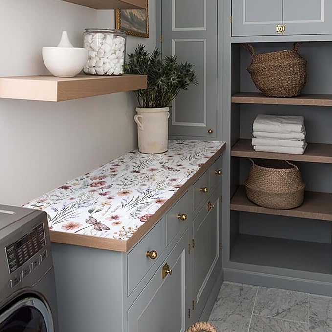 Shelf and Drawer Liner for Kitchen Cabinets, Non-Adhesive and Strong Non-Slip - Image 8