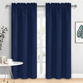 DWCN Navy Blue Blackout Curtains by DWCN
